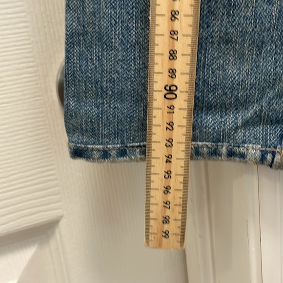 True Religion - Low Rise Flared Y2K Ashbury Pathwork Hippie Jeans Blue - 27 - Picture 9 of 14